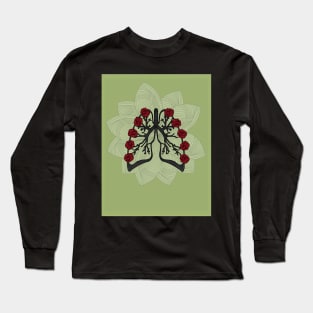 Breathing Roses Long Sleeve T-Shirt